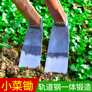 农用工具除草锄头农具老式小家用户外全钢锄草锄加厚翻土神器刮草