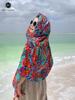 2023波西米亚异域披肩，围巾薄款防晒云南丽江海边拍照沙滩丝巾