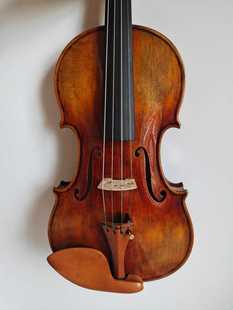 高档悠弦乐器出品 欧料纯手工小提琴 仿制瓜奈利1743大炮