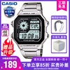 casio卡西欧手表，男石英潮流多功能手表运动小方块，ae1200防水男表