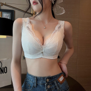 丝古今调整型内衣夏季薄款蕾丝侧收副乳大胸显小文胸大码美背胸罩