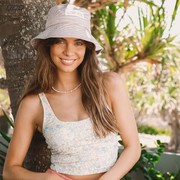 Lorna Jane 女子圆帽新款运动遮阳渔夫帽Zebra休闲运动圆帽