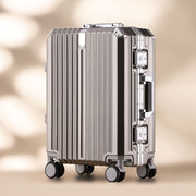 pc铝框行李箱男女拉杆箱，万向轮旅行箱20登机大容量，箱子24寸皮箱26