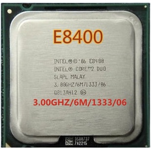  英特尔 775针 奔腾双核 E8400 CPU 3.0 G主频