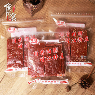 丹桂顶香猪肉脯250g付片边角料，靖江特产猪肉干，肉类零食小吃500g