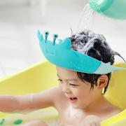 螃蟹宝宝淋浴帽儿童洗头帽，挡水洗发帽，护耳婴幼儿浴帽洗头可调节