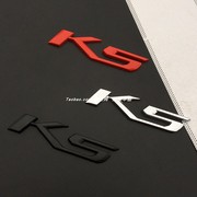 适用东风起亚k5字标k5车标，金属贴k5英文字母，车贴标后备尾箱车标志