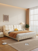南方生活科技布床双人床布艺床现代简约网红床卧室18软包皮艺床