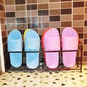迷你浴室拖鞋架省空间家用卫生间防水落地洗手间沥水简约挂式创意