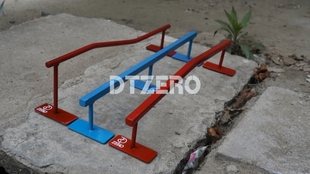 DTZERO专业手指滑板道具杆子拱形杆闪电干直杆泡泡玛特升级道具