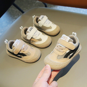 学步鞋男宝宝鞋子秋季婴儿鞋软底0一1-3岁女宝宝童鞋网面鞋春秋款