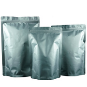 纯铝自立自封袋食品级密封袋干货果香菇小包装袋子塑封口可立体袋