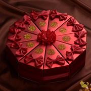 欧式蛋糕桌摆喜糖盒，结婚盒子糖果盒婚庆婚礼，创意回礼升学宴盒