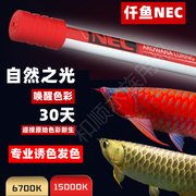 日本nec龙鱼专用发色灯增色仟鱼三基色鱼缸灯红龙金龙鱼灯潜水灯