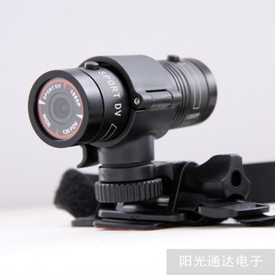 f9直筒式防雨水，运动相机摄像机，高清1080p自行车摩托车记录仪