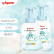 贝亲（Pigeon）洗发沐浴二合一宝宝洗发沐浴露水三角系列500ml两