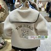 22冬季小熊童装女童，羊羔毛大衣(毛大衣)棉服外套tkju224t51k