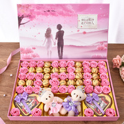 德芙巧克力礼盒装送女朋友，送老婆闺蜜生日糖果创意，情人节520礼盒