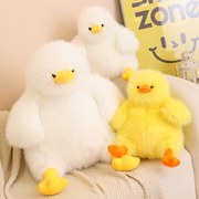 可爱情侣鸭公仔毛绒玩具黄鸭抱睡玩偶床上大鸭子娃娃抱枕生日礼物
