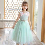卡莉莎CARISA女童公主裙演出服中小童装礼服幼儿园表演服装儿童裙