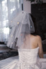 头纱头饰白色个性超仙森系蓬蓬，纱新娘主婚纱结婚网红领证拍照道具