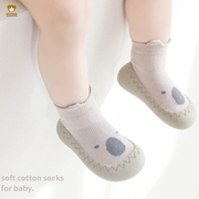 春季宝宝胶底袜防滑地板鞋，小孩学步软底地板，袜婴幼儿鞋袜室内隔凉