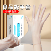 一次性手套pvc食品级专用tpe厨房洗碗乳胶，橡胶家务防水耐用加厚