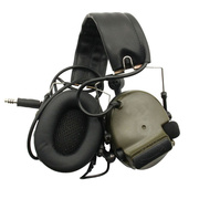 战术头盔可搭配用拾音降噪耳机机芯C5 C6小队通信耳机连续降