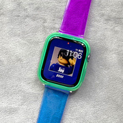 自由撞色果冻透明硅胶iwatch表带适用apple watch苹果s7手表6