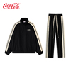 coca-cola可口可乐休闲运动开衫，卫衣套装春秋款外套运动服两件套