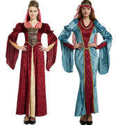 万圣节cosplay男女亲子古罗马武士，服装年会演出贵族，希腊王子衣服