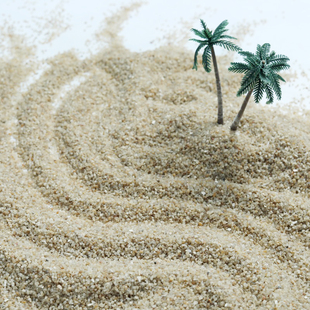 宝宝沙子儿童沙池天然海沙造景细沙幼儿园挖沙心里沙盘专用海沙子