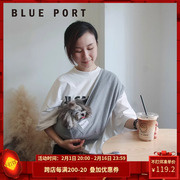 BluePort宠物外出包狗狗背包斜挎猫包外出便携小型犬背包抱猫神器