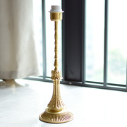 欧式波西米亚流苏全铜台灯配件卧室书房创意装饰灯具组装黄铜底座