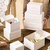 小蛋糕纸盒子切件甜品包装盒，三角形慕斯盒，烘焙切块西点打包盒定制