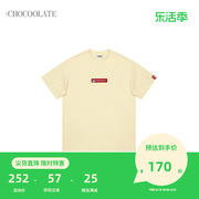 CHOCOOLATE男装圆领短袖T恤2024夏季基础休闲半袖003040