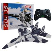 飞熊fx820苏su35遥控飞机战斗机固定翼滑翔机，儿童航模玩具飞机