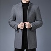 羊绒大衣男中长款韩版呢子双面呢秋冬季加厚毛呢，外套商务休闲风衣