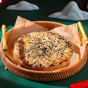 苏州特产传统手工大芝麻饼450g松仁椒盐核桃仁百果糕点荣祖食