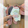 小沐沐女童长袖，t恤2024韩系小童女宝宝卡通，上衣百搭打底衫
