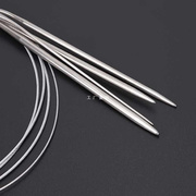 不锈钢毛线针针编织工具长短打毛衣直环形针套装环形针打毛衣针