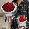苔米七夕情人节加厚款，天空之镜玫瑰，花束鲜花包装纸镜面纸花艺材料