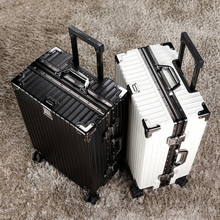铝框行李箱男28寸大容量学生旅行箱皮箱万向轮拉杆箱女登机密码箱