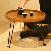 公寓小餐桌早餐店餐椅便携奶，茶店小圆桌，茶几可折叠宿舍阳台桌椅