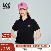Lee23舒适版短款多色女翻领短袖Polo衫LWT0055304CJ