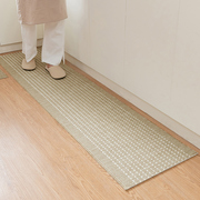 厨房地垫日本进口贴地防滑吸水防油污耐脏脚垫，可定制长条家用地毯