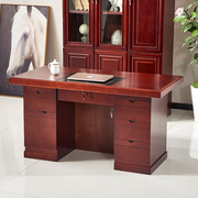 实木油漆1.2米办公桌椅电脑桌，1.4米办公桌椅，组合财务桌职员写字台