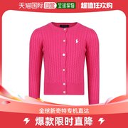 香港直邮潮奢 Polo Ralph Lauren 女童圆领长袖针织衫童装