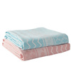 盖毯婴儿竹纤维毛巾被双层单人儿童夏季空调被子薄款午睡冰丝毯子