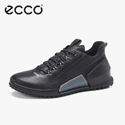 ECCO爱步男鞋牛皮透气户外跑步鞋运动鞋防滑耐磨BIOM健步鞋800784
